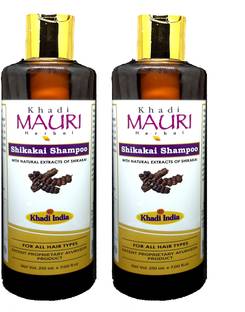 Khadi Mauri Shikakai Shampoo - Pack of 2