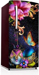 Creative Print Solution 124.46 cm Fridge Sticker Self Adhesive Sticker