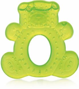 Beebaby Teddy Ring Water Filled Teether with Carry Case, Cooling Teether, BPA free 3M+ Teether