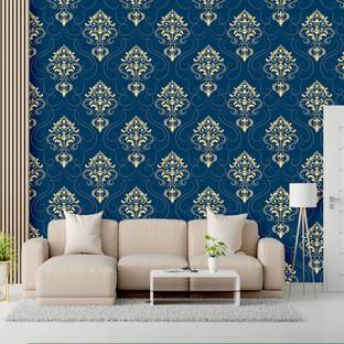 We Kreate Decorative Blue Wallpaper