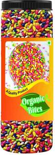 Organic Bites Colourful Chini mini Sugar Coated Saunf (Tini mini) - Colourful Fennel Seeds Sweet Mouth Freshener
