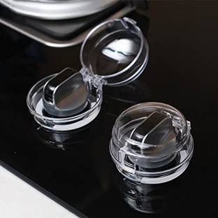 GVJ TRADERS Stove Knob Safety Covers Child Proof Lock for Oven/Stove Top/Gas