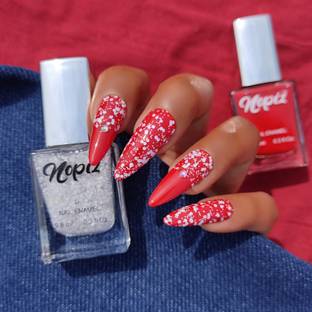 NOPIZ NAIL POLISH COMBO OF 2 MULTI COLOR'S (N001-N004)