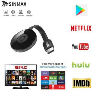 TOTAL CHROMECAST Wireless Display Dongle Receiver miracast Any Cast Air Play hdmi USB Adapter