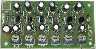 Diycart 5.1 AUDIO GAINER BOARD 10x Gain Amplification Operational Amplifier Module 0.5 W AV Control Receiver