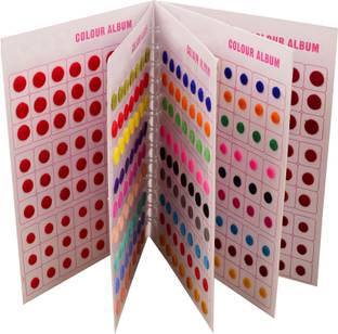 VAMA mini bindi book forehead Multicolor kumkum Bindis for Ladies Multicolor Bindis