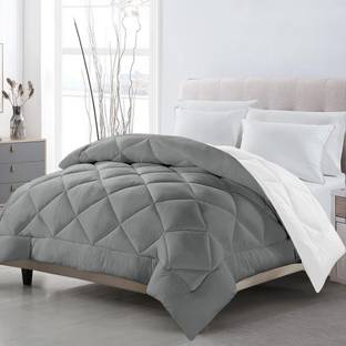 CHICERY Solid Double Comforter for  Mild Winter