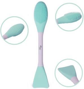 Faigy 3in1 Multipurpose Silicone Face Scrubber Exfoliating Brush Face Mask Applicator