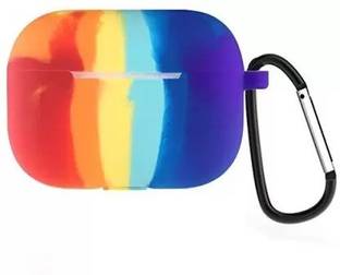Velfo Silicone Press and Release Headphone Case For Apple Airpods Pro 1st Generation