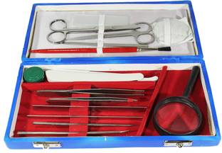 Dishan Biology Box- Dissection Kit (15)- Instruments for Medical Students Dissection Kit
