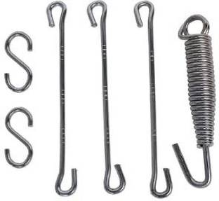 Swingzy Heavy Duty Hanging Accessories Kit for Swing (1 Spring, 3 Rods, 2 S Hooks) Door Hanger