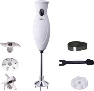 GRINISH 250 W White Hand Blender