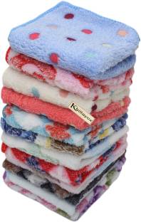 Khillayox Microfiber Face Towel/Handkerchief/Rumal for Women's, Kids and Newborn Babie ["Multicolor"] Handkerchief