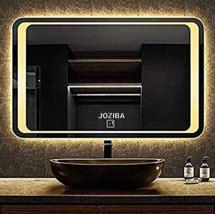 JOZIBA _03 24x18 Glass Led Triple Light wall Mirror Decorative Mirror
