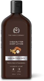 THE MAN COMPANY Body Lotion For Extra Dry Skin Oats & Shea Butter 24 Hours Moisturising