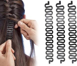 K Kudos Enterprise FRENCH BRAIDS TOOL PACK OF 5 Hair Accessory Set
