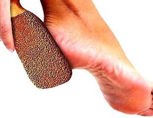 Turtulsgroup Small Size Terracotta Dead Skin Remover Foot Scrubber Women Men (Unisex)