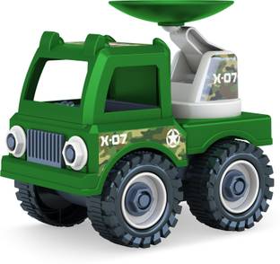 Mighty Machines Buildables Mobile Radar, Vehicles can Build and Combine for kids 3 Years and above
