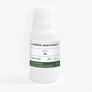 BRM Herbals Licorice Liquid Extract Water Soluble - 25g For Soap Making, Shampoo, Cosmetics