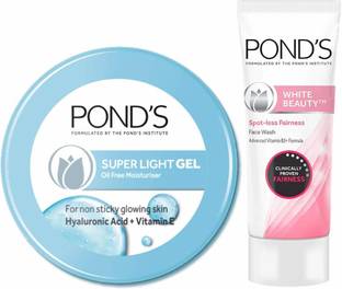 POND's SUPER LIGHT GEL 73GM + FACEWASH 50G Face Wash