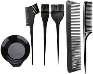 ई-दुनिया Hair Coloring Dyeing Grooming Kit, Dye Brush for Salon Color Mixing Bowl