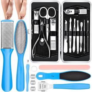 Faigy 23 in 1 Professional Manicure Set Pedicure Tools Stainless Steel Foot Care