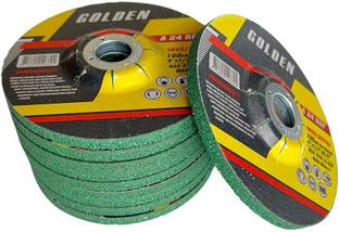 Zebra Premium Tools Z-GW01 Grinding Wheel 4 Inch (Pack of 10) Green Metal Polisher
