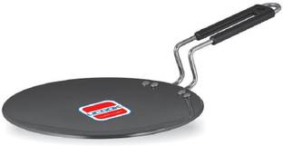 UCOOK Non-Stick Aluminium Induction Base Concave Tawa 25 cm diameter