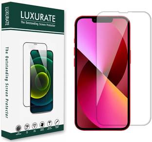 LUXURATE Edge To Edge Tempered Glass for Apple iPhone 13