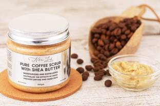 nature leaf Pure Coffee Scrub with Shea Butter Scrub