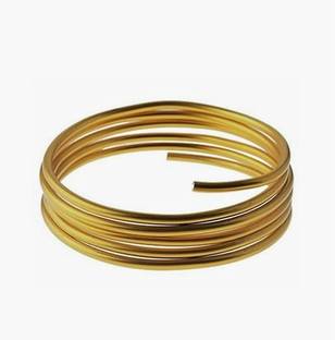ART IFACT 2 Meters Brass Wire 12 Gauge(2.65mm) For Craft, beading and Jewellery