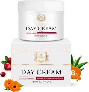 Bioly Day Cream For Fairness with SPF 30 & Alpha Arbutin, Vitamin B3 & Vitamin E Oil
