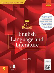 New On Board! English Language And Literature 9 | English Book For Class 9 Ratna Sagar