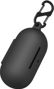 KHR Pouch for OnePlus Buds Z2 Full Protective Silicone case Cover (Black)