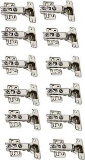 4Ever Heavy Auto Close Slide On Concealed Hinges for Full Overlay Door Pack of 6 Pair Fridge Freezer Door Hinge