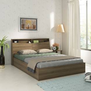SPACEWOOD JEANIE Engineered Wood Queen Box Bed