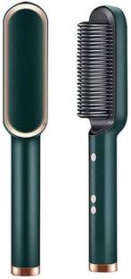 TraDify All Electric Hair Straightener Brush Straight Quick Iron Hot Comb Hair Straightener Brush