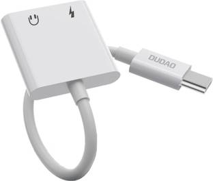 DUDAO Type C 5 A 0.12 m Type-C to 3.5 MM, Type C To Type C Type-C to 3.5mm audio adapter