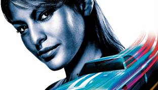 2 fast 2 furious eva mendes girl actress face monica fuentes Wall Poster Print on Art Paper 13x19 Inches Paper Print