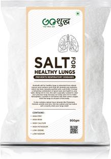 Goshudh Salt/Namak For Lungs|900 GM|Low Sodium & Low Iodine|For Respiratory Patients Special Purity Salt