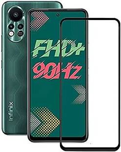 EITANSHA CREATION Edge To Edge Tempered Glass for Infinix Hot 11S, Infinix Hot 20S