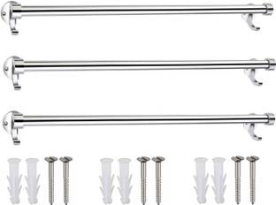 Albatroz 24 Inch 3 Bar Stainless Steel, Aluminum Towel Holder