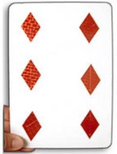 A SARKAR MAGIC SHOP PIP CARD / DIAMOND SPOT PIP CARD MAGIC 1 Magic Tricks