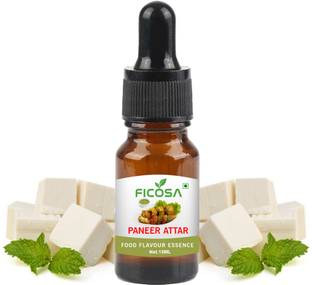 Ficosa Paneer Attar Essence Edible Grade For Used in Paneer receipe and Others Desserts Floral Attar