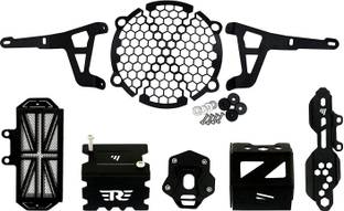 M Technics Himalayan X Series Combo Bike Radiator Guard