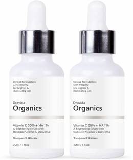 Dravida Organics Vitamin C Serum for Natural Glowing Beauty