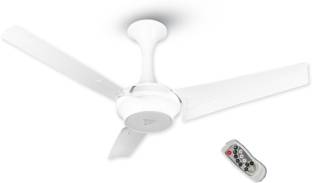 Superfan Super Q 5 star rated high flow energy efficient (Pearl White) 1050 mm BLDC Motor with Remote ...