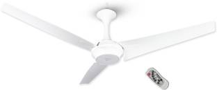 Superfan Super Q 5 star rated high flow energy efficient (Pearl white) 1400 mm BLDC Motor with Remote ...