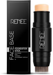 Renee Face Base Foundation Stick with Applicator - Chai Tea, 8gm Foundation