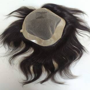 golden hair int Los Angeles hair patch for men size (9x7)100% Human hair Hair Extension